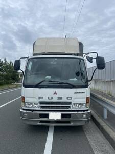 中型トラック 4t幌 三菱 積載量3600kg 7540cc 走行799000km ETCとドラレコ付き 99年式 平成11年式 ウイング