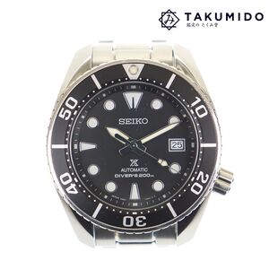 セイコー SEIKO メンズ腕時計 プロスペックス ダイバース スキューバ 200m 6R35-00A0 ブラック文字盤 自動巻き SS 中古AB 276084