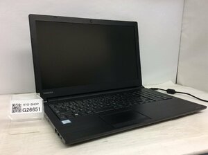 ジャンク/ TOSHIBA B65/M Corei5-8世代 メモリ4.1GB ストレージ無し 【G26651】