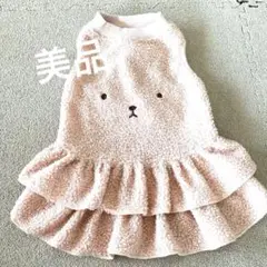 犬服　犬用　ワンピース　秋冬　わんこ服　ピンク　かわいい