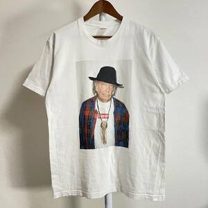15SS supreme Neil Young シュプリーム ニールヤング フォト Tシャツ キムタク着 白 ホワイト L f232