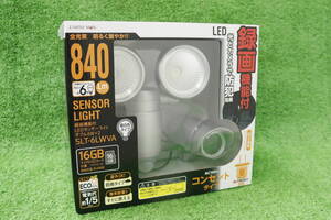 TAKAGI 髙儀 録画機能付 LEDセンサーライト ダブル6W×2 SLT-6LWVA 840Lm 3M249