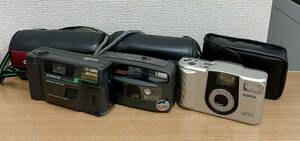 【リコー「LX-55W」など コンパクトカメラ 3点セット】Konica コニカ Z-up 60/CHINON チノン AUTO GX/T511-350