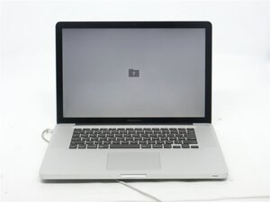 中古　MacBook　Pro　A1286/BIOSロックあり　通電しません　バッテリー欠品　底面カバー欠品　HDD接続コネクター欠品　詳細不明/ジャンク品