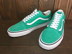 ★VANS バンズ US企画 OLD SKOOL オールドスクール 緑×白 28.0ｃm 極美品 Used 検 SK8 スリッポン ハーフキャブ スタイル36 ERA