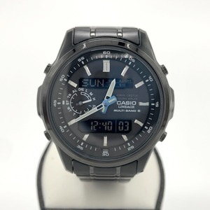 〇〇 CASIO カシオ LINEAGE リニエージ ソーラー 電波 腕時計 LCW-M300DB-1AJF ブラック 目立った傷や汚れなし