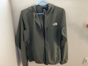 ★★★THE NORTH FACE 　マウンテンソフトシェルフーディ メンズ　 NP21703　XL グリーン　中古程度上★★★