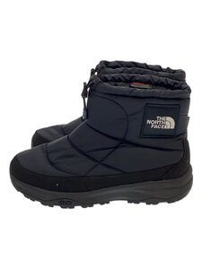 THE NORTH FACE◆Nuptse Bootie WP Logo Short/ブーツ/27cm/BLK/NF52280