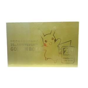 ◆未使用品◆ポケモンカードゲーム ソード＆シールド 25th ANNIVERSARY GOLDEN BOXポケモン ゴールデンボックス R74702NJ