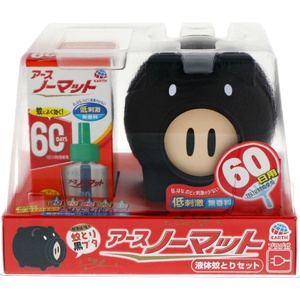 ノーマット蚊とり黒ブタ60日セット