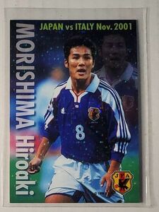 ★☆カルビー サッカー日本代表チームチップス 2002 第1弾　#IN-13　森島☆★