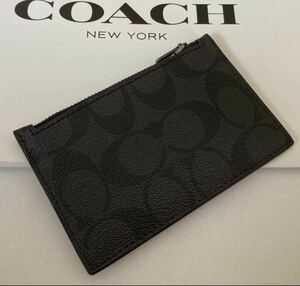 【送料無料】新品◆コーチ COACH◆C4281 財布 シグネチャー柄 小銭入れ コインケース キーケース メンズ 1