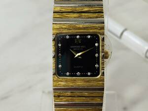 G5777 RAYMOND WEIL レイモンドウィル 12PD 腕時計 8056 レディース 18K GOLD ELECTROPLATED ゴールド 