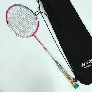 【中古】ヨネックス Ti4 TITANIUM MESH LONG バドミントンラケット チタニウムメッシュ ロング 3UG5 YONEX