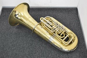 ■TG0907 7357 中古品 MIRAPHONE ミラフォン 詳細不明 チューバ【直接引取限定】