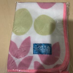 2枚セット　ロッタヤンスドッター　フリース　ブランケット　イトーヨーカドー　ハッピーサンデー　LOTTA ピンク　北欧柄　膝掛け