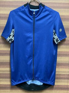 GX080 アソス assos ミレ MILLE GT 半袖サイクルジャージ 青 タグカット L