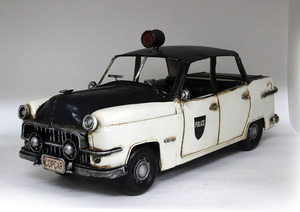 ブリキ ポリス カー POLICE CAR ビンテージ カー