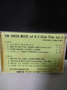 C7944　カセットテープ　The House Music Of N.Y. Club Trax　Vol.2　プロモ非売品