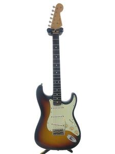Fender Japan◆エレキギター/ストラトタイプ/サンバースト系/SSS/シンクロタイプ
