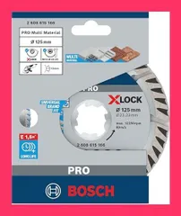 【スタッフおすすめ！】ボッシュ(BOSCH) X-LOCK ダイヤホイール (スタンダード・125mmφx1.6*) 2608615166