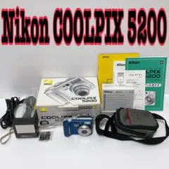 Nikon　ニコン　COOL PIX 5200　オールドデジカメ　フルセット