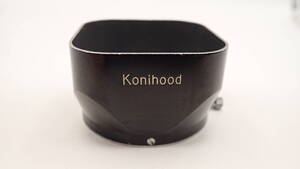 Konihood コニカ二眼レフカメラ「コニフレックス」用 内径42mm カブセ式 角型メタルフード