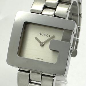 y990 稼働品 グッチ GUCCI 3600J レディース 腕時計 クォーツ シルバー文字盤