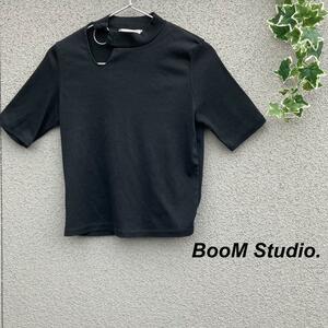 BooM Studio. レディース トップス エレガント カットソー 黒