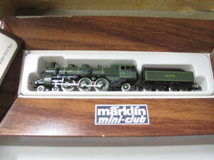 ▲く/ Marklin 8892 バイエルン王立鉄道? 蒸気機関車 ▲mini club Zゲージ 鉄道模型 メルクリン▲JUNK