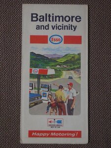 Baltimore & vicinity Street Map (ESSO) (BALESSO) - General Drafting Co., Inc. 1970 