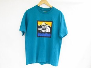 THE NORTH FACE ザ・ノース・フェイス Capitan Graphic Tee エルキャピタン グラフィックティー グリーン NT32005Z XLサイズ 中古品 ◆4935