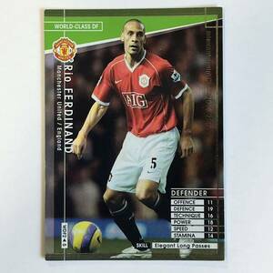 ♪♪WCCF 06-07 WDF リオ・ファーディナンド Rio Ferdinand Manchester United 2006-2007♪三点落札で普通郵便送料無料♪