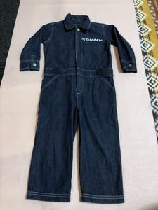 トミーヒルフィガー　長袖カバーオール　90センチ　ボトムス キッズ　ベビー服　ツナギ ロンパース　男の子　つなぎ　TOMMYHILFIGER