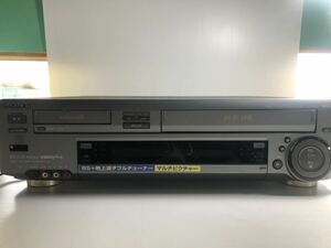 SONY Hi8/VHS Wデッキ 【 WV-BW2 】ビデオ カセット レコーダー 中古 通電確認のみ　現状品