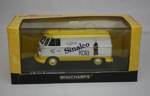 【送料込】ミニチャンプス　1/43 フォルクスワーゲン　デリバリーバン　1963 SinalcoKola MINICHANPS VolksWagen