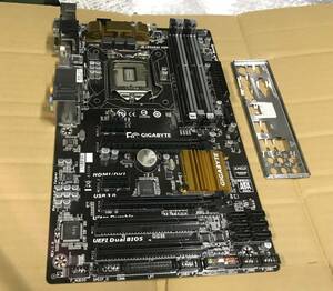 1★中古品 BIOS確認済み GIGABYTE GA-H97-HD3 LGA1150 マザーボード IOパネル付★