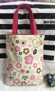 ★激安スタート入手困難!激レア！★ダブルネーム★ハイテック コラボ・マリークワント★MARY QUANT★大変お洒落なトートバッグ★