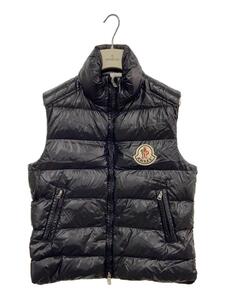 MONCLER◆20ss/PARKER GILET/ダウンベスト/1/ナイロン/ブラック/無地/F10921A50110//