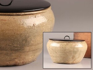 古美術 朝鮮古陶磁器 高麗青磁 水指 時代物 極上品 初だし品 C7277