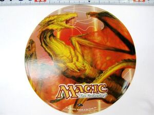 希少品 非売品 MTG 2001 マジック・ザ・ギャザリング ドラゴン ステッカー #1157