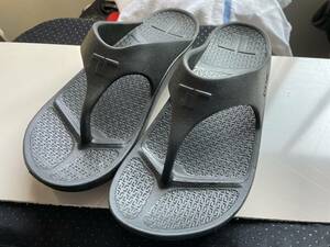 新品 TELIC テリック サンダル サンダル L (26～26.5cm) TELIC FLIP FLOP リカバリーサンダル Sandals 黒 / ブラック