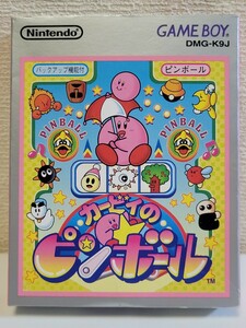 中古☆GB カービィのピンボール 送料無料 箱 説明書 付き ゲームボーイ カラー、ゲームボーイアドバンス、SP 名作 カービィ