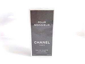 未使用　フィルム未開封　シャネル　CHANEL　POUR MONSIEUR　プールムッシュウ　コンサントレ　オードトワレ　スプレー　75ml　YK-6030