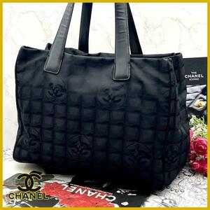 ★美品★　CHANEL　シャネル　ニュートラベルライン トートバッグ　MM