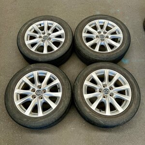 タイヤ付き純正ホイール4本セット　アテンザワゴン　GJ2FW　9965 07 7570　17×7 1/2J　+50　114.3　5穴　225/55R17