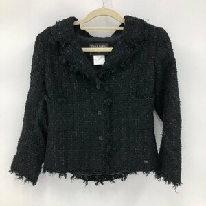 CHANEL シャネル ツイード ジャケット 05C P24873V15453 サイズ40【CJAN5013】