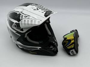 SHOEI ショウエイ VFX-WR BLAZON ブイエフエックス-ダブルアール ブラゾン WHITE/BLACK フルフェイスヘルメット XLサイズ