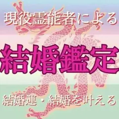 現役霊能者が貴方様の恋を結婚に導きます/縁結び/恋愛/婚活/霊視占い【初回限定】