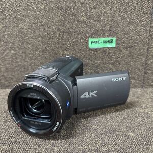 MYC-1048 激安 ビデオカメラ SONY HANDYCAM FDR-AX45 動作未確認 現状品 同梱不可